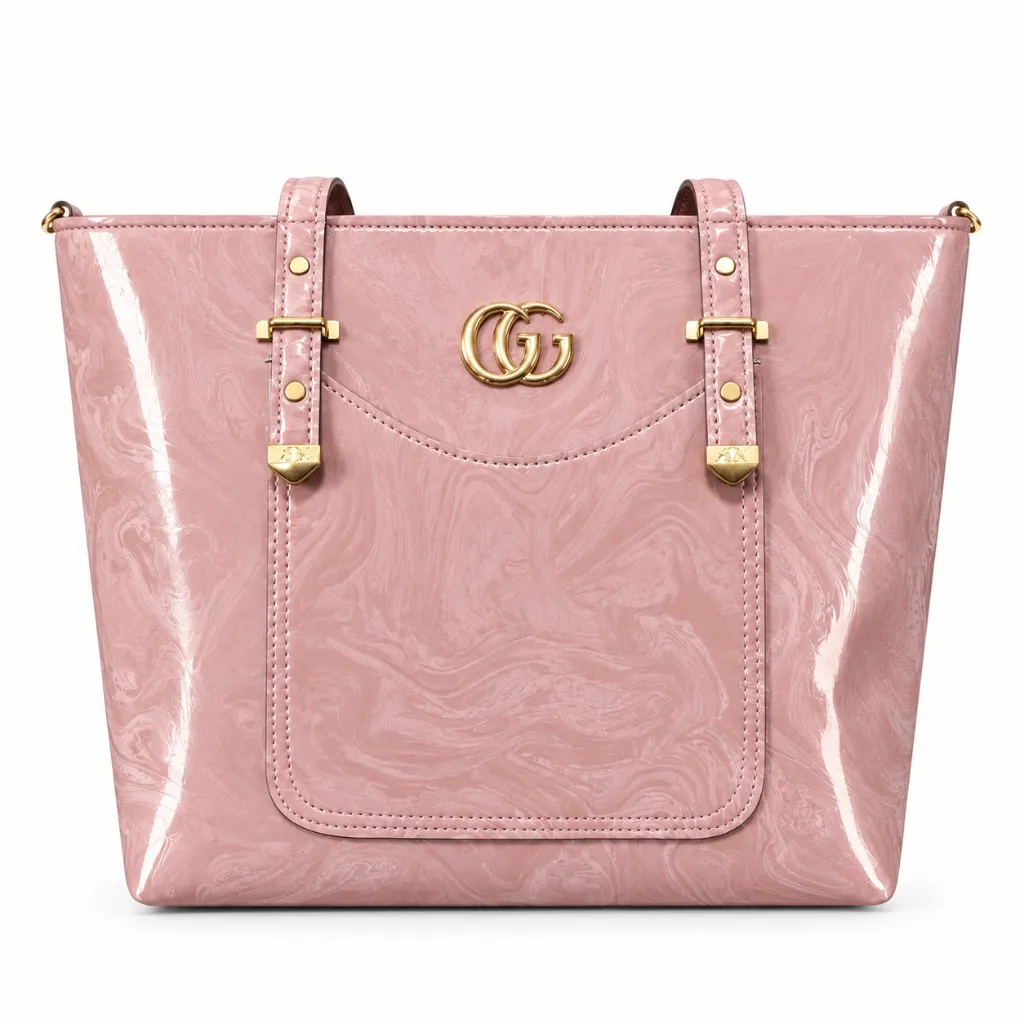 Glossy Pink Marble Tote Bag (1).webp