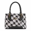 Plaid Dior Tote with Gold Hardware.webp
